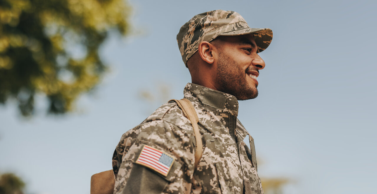 Veternas Haircuts Military service man
