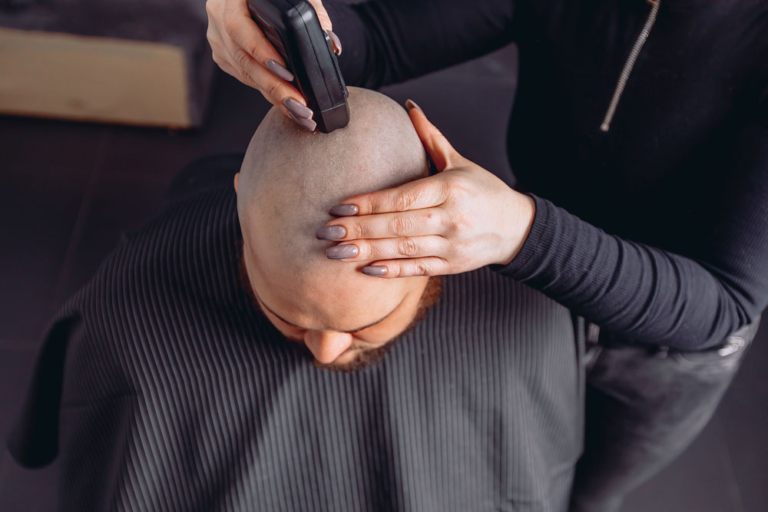 Profoil shave on head